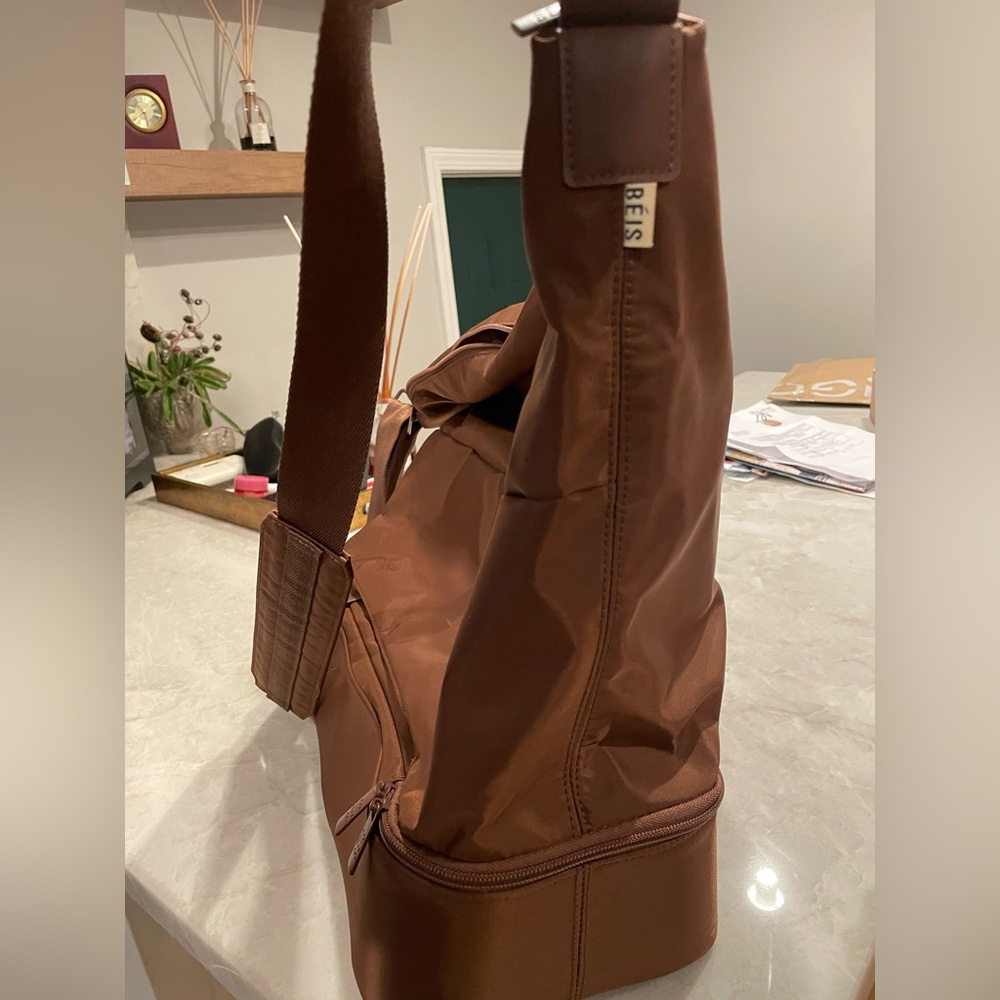 BEIS Maple Brown Weekender - Picture 3 of 16